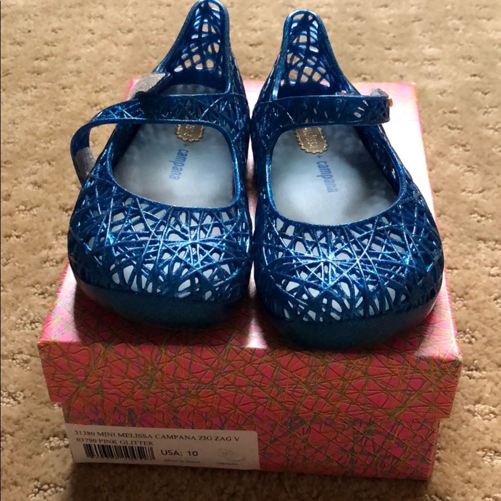Mini Melissa Size 10 Blue